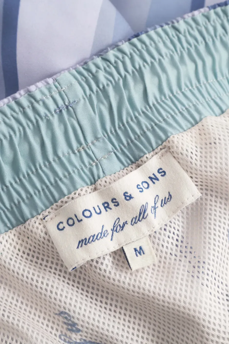 Badehosen*Colours & Sons Badehose Printed - Pacific