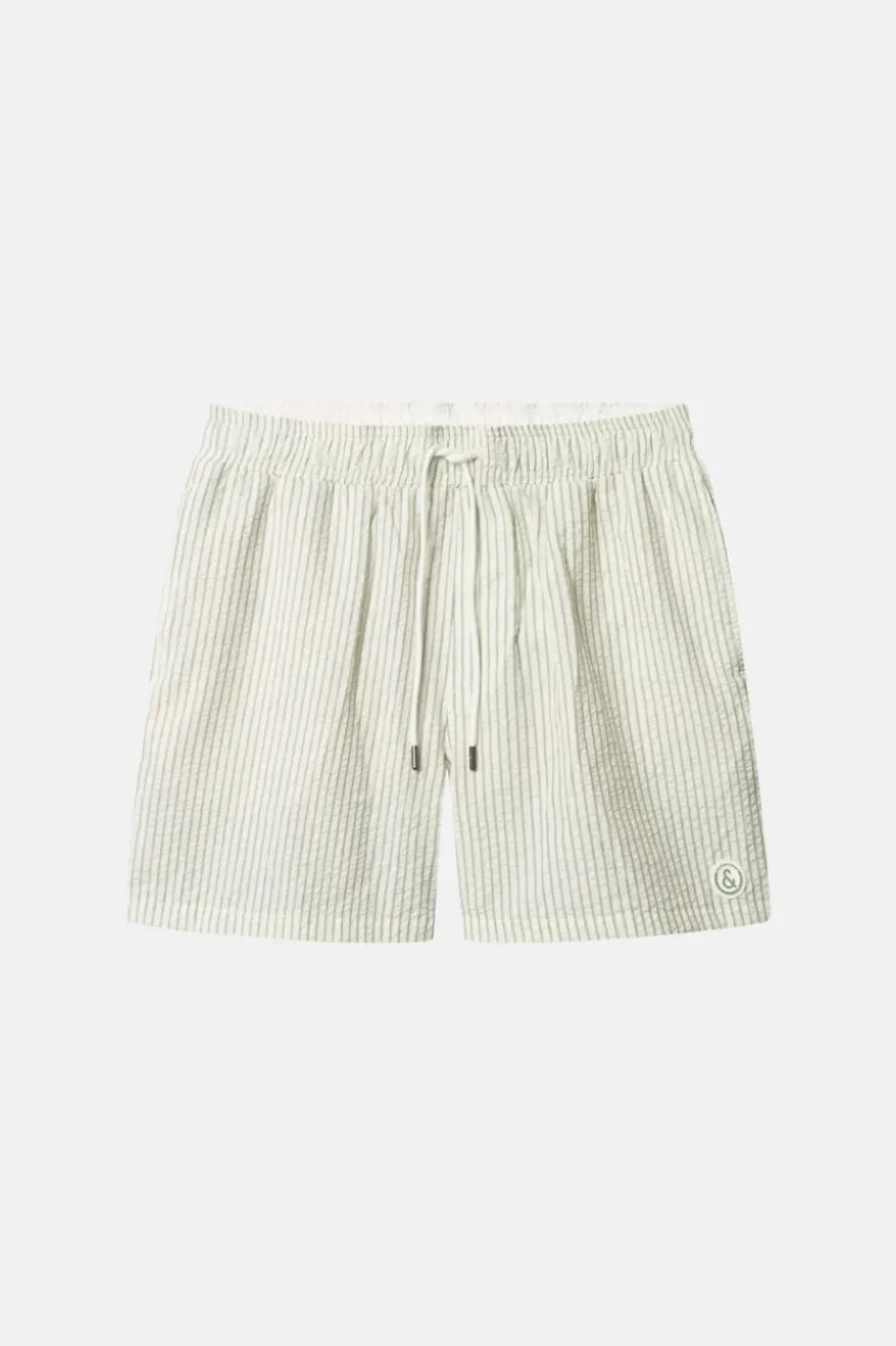 Badehosen*Colours & Sons Badehose Seersucker - Wasabi Stripes
