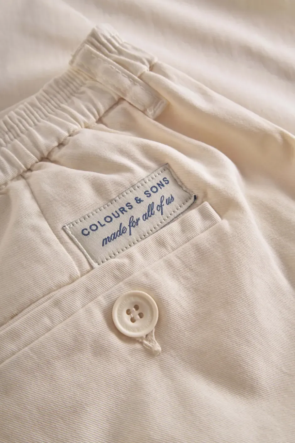 Hosen|Hosen & Jeans*Colours & Sons Basic Chino - Offwhite