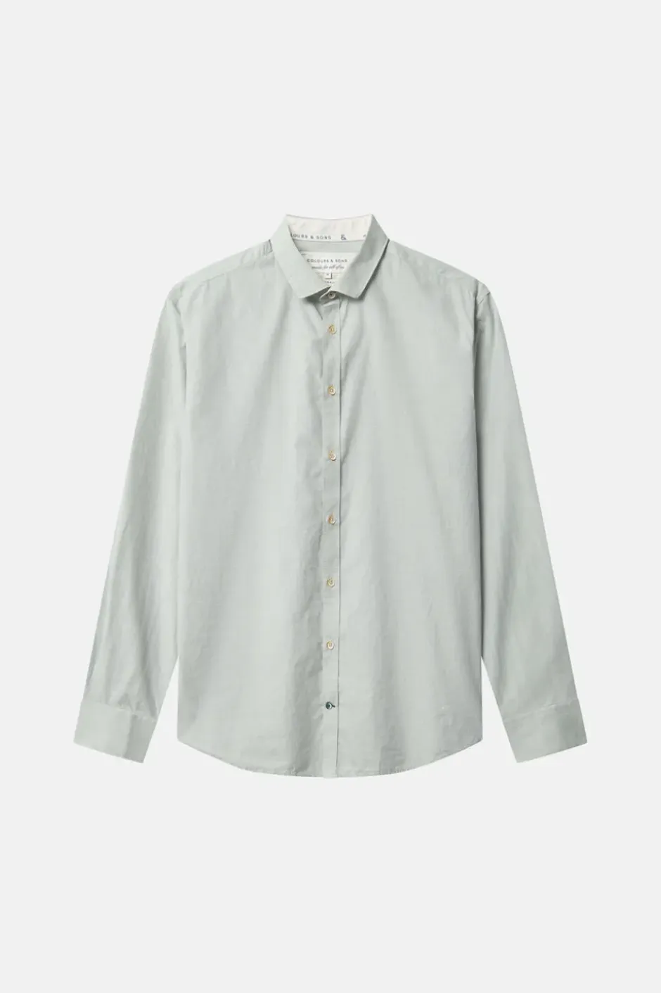 Hemden|Hemden*Colours & Sons Basic Hemd Popeline - Pistachio