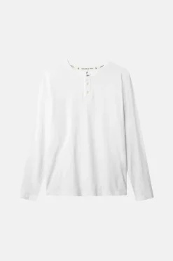 T-Shirts & Polos|Longsleeves*Colours & Sons Basic Henley - White