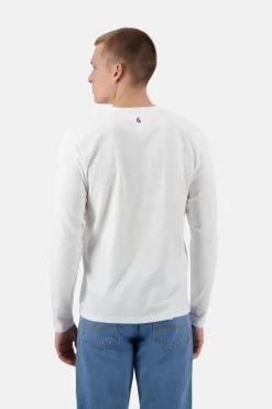 T-Shirts & Polos|Longsleeves*Colours & Sons Basic Henley - White