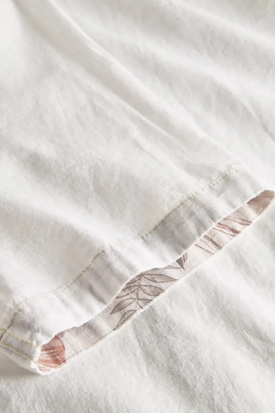 Hemden*Colours & Sons Basic Leinen Hemd Kurzarm - White