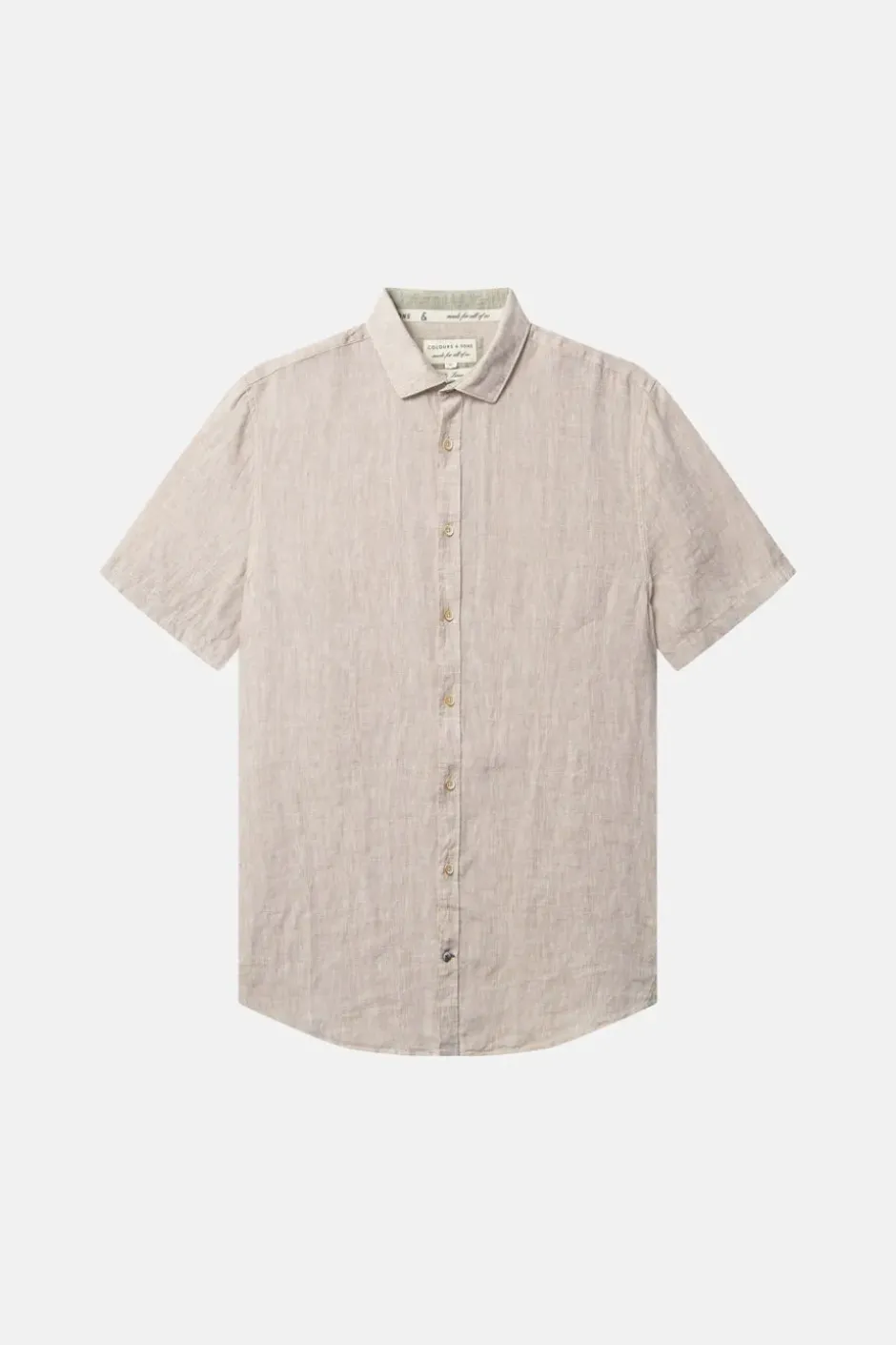 Hemden*Colours & Sons Basic Leinen Hemd - Tent