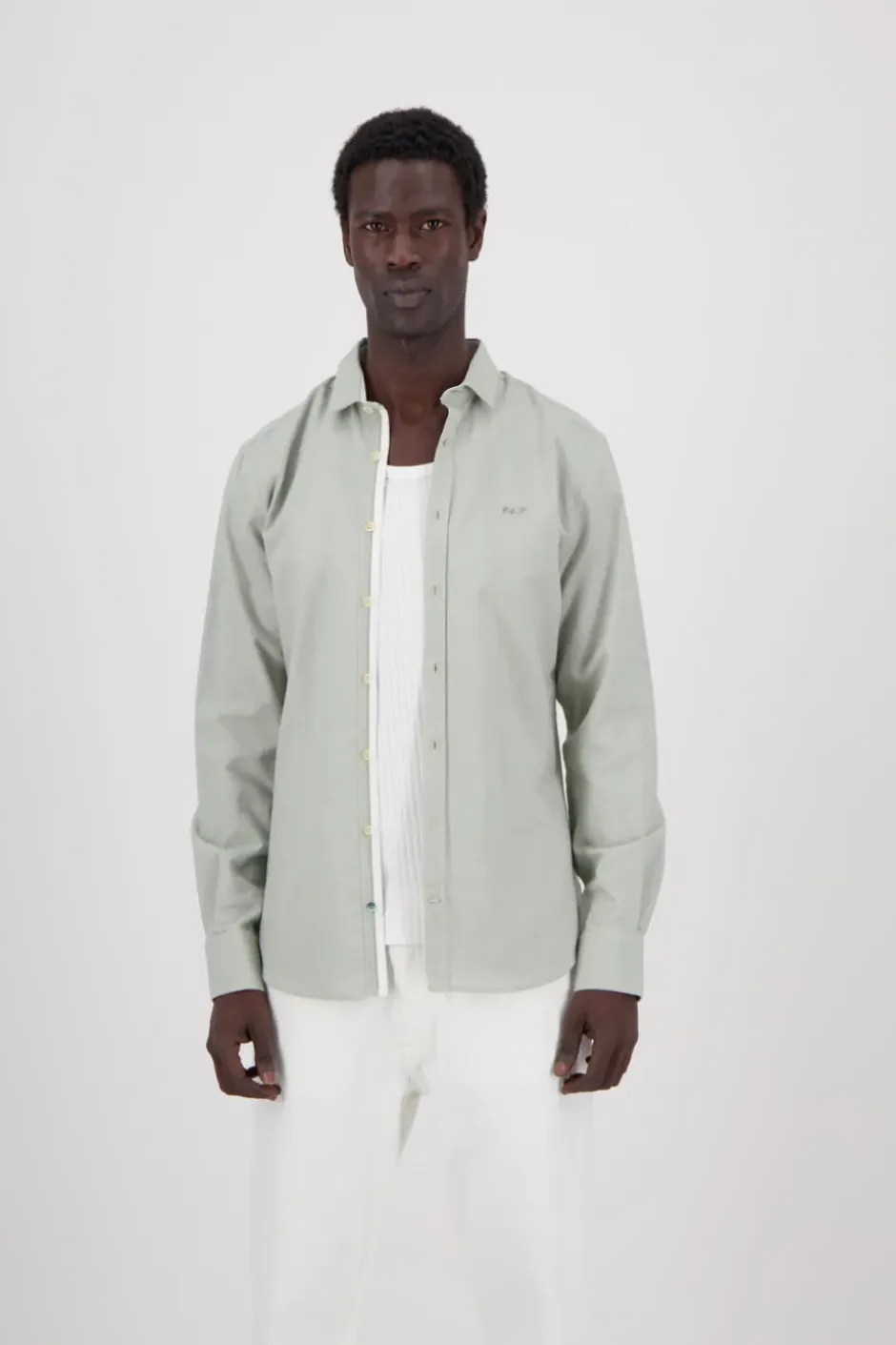 Hemden|Hemden*Colours & Sons Basic Oxford Hemd - Matcha