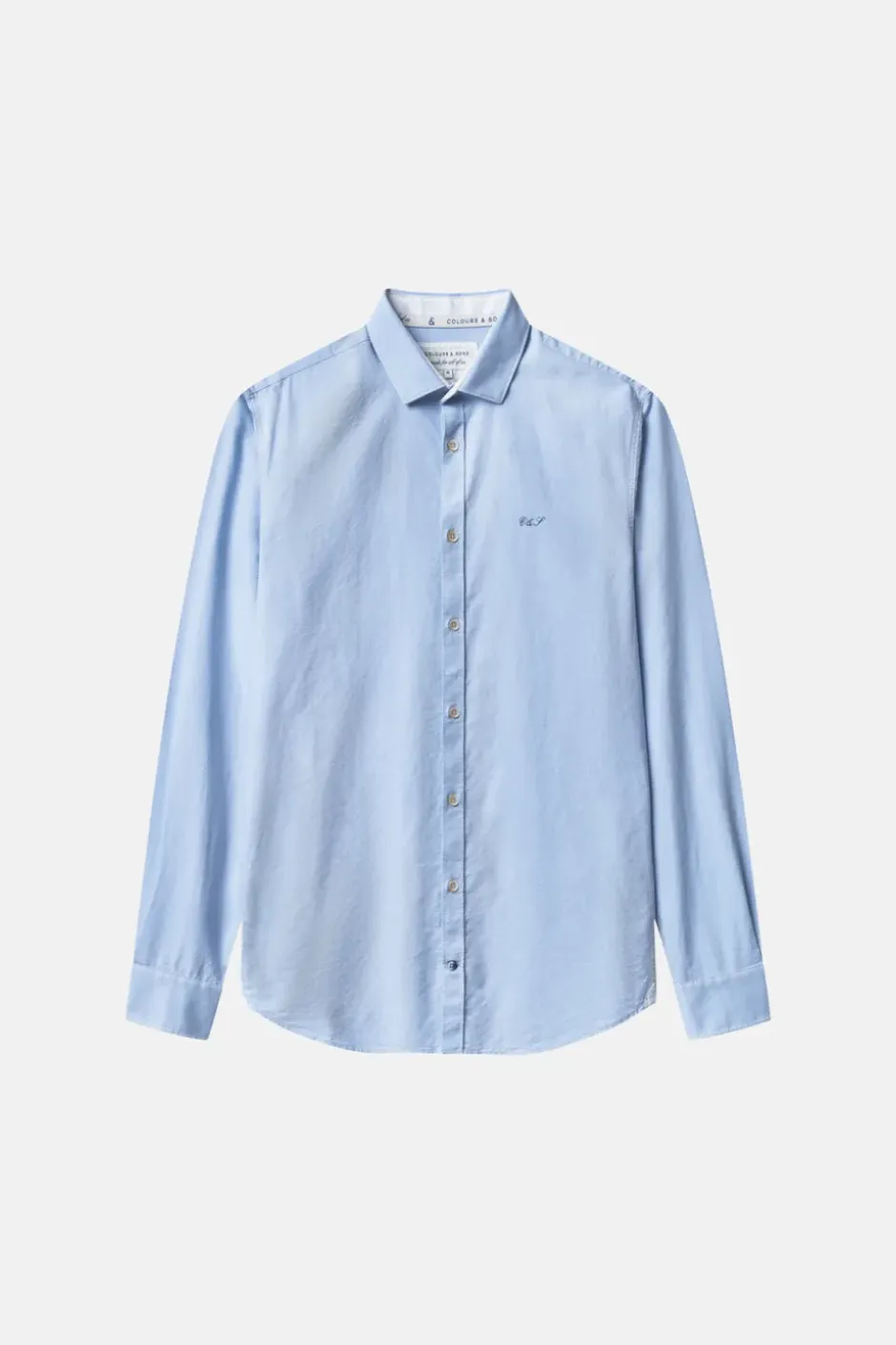 Hemden|Hemden*Colours & Sons Basic Oxford Hemd - Sky