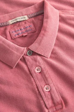 T-Shirts & Polos|T-Shirts & Polos*Colours & Sons Basic Polo - Mauve