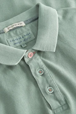 T-Shirts & Polos|T-Shirts & Polos*Colours & Sons Basic Polo - Pistachio