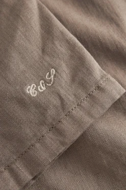 Shorts*Colours & Sons Basic Shorts Leinen Blend - Sepia