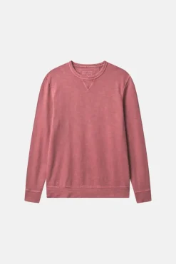 Sweatshirts*Colours & Sons Basic Sweatshirt-washed - Rosewood