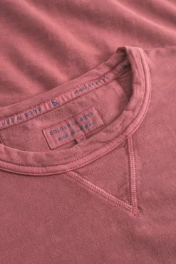 Sweatshirts*Colours & Sons Basic Sweatshirt-washed - Rosewood