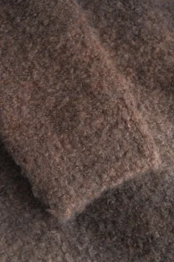 Pullover*Colours & Sons Bouclé Pullover - Tent-Tobacco