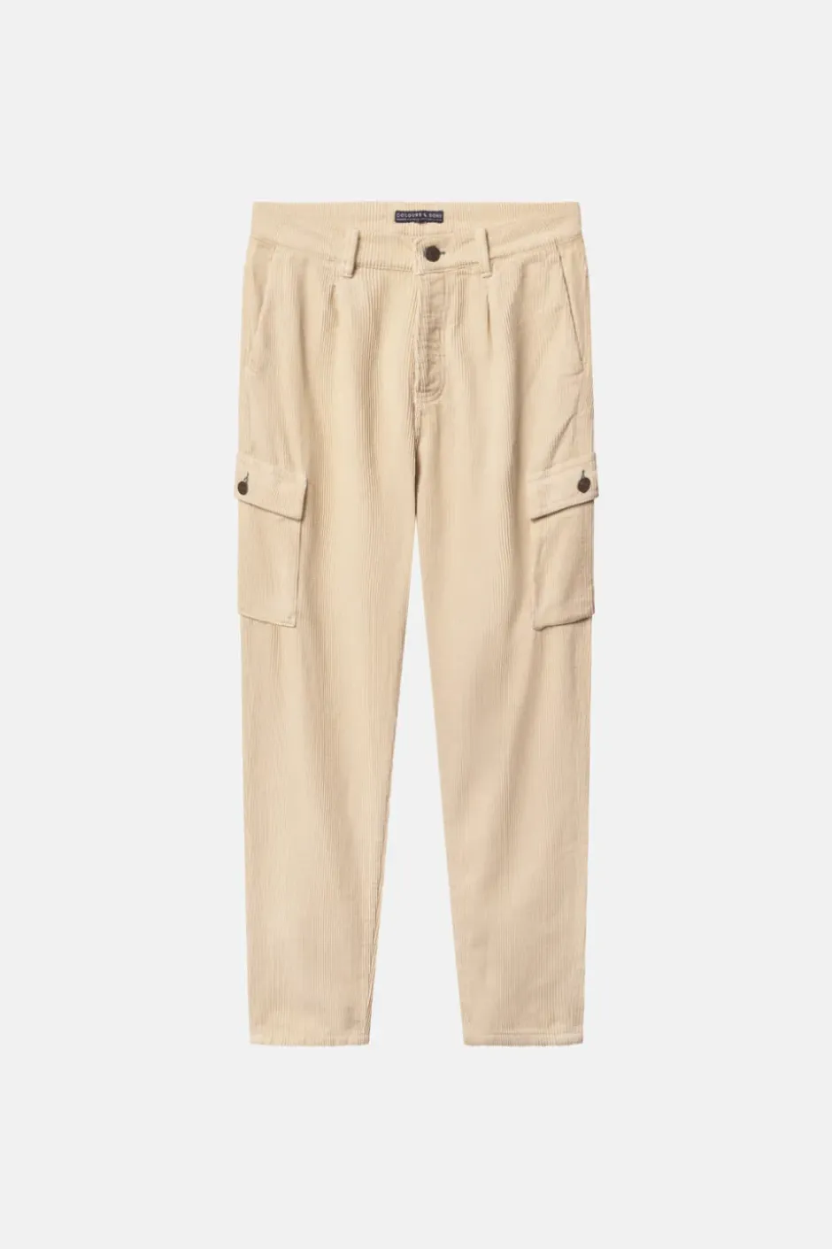 Hosen*Colours & Sons Cargo Cordhose - Offwhite