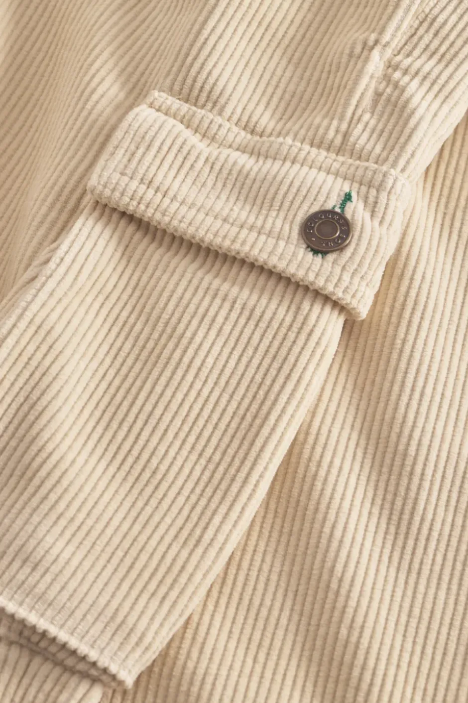 Hosen*Colours & Sons Cargo Cordhose - Offwhite