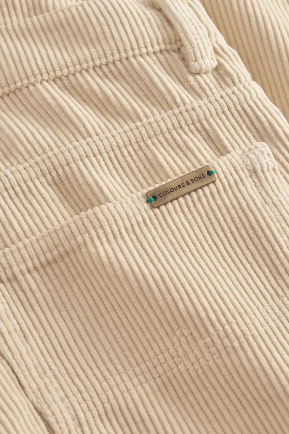 Hosen*Colours & Sons Cargo Cordhose - Offwhite