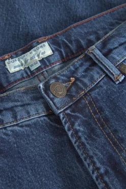 Jeans|Hosen & Jeans*Colours & Sons Denim Cropped Stretch - Dark Blue