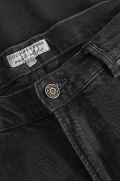Jeans|Hosen & Jeans*Colours & Sons Denim Cropped Stretch - Washed Black