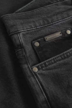 Jeans|Hosen & Jeans*Colours & Sons Denim Cropped Stretch - Washed Black