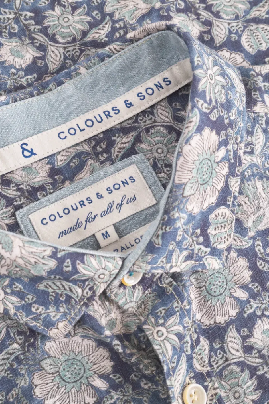 Hemden*Colours & Sons Hemd gemuster - Fuji Flowers