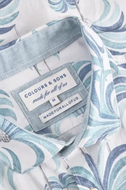 Hemden*Colours & Sons Hemd gemuster - Kimono Palms