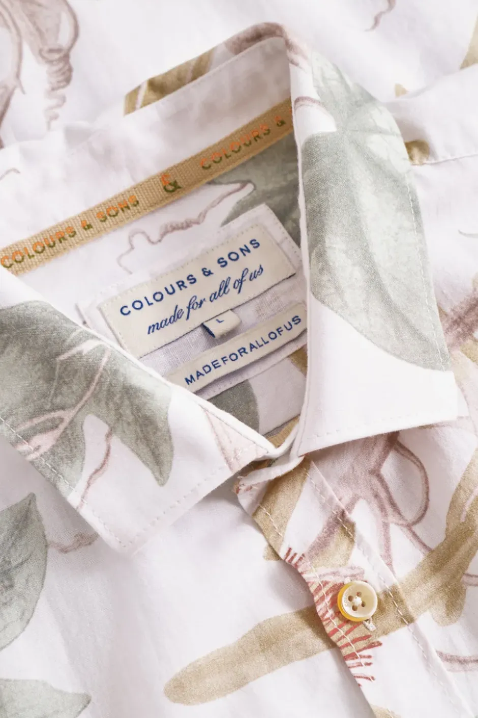 Hemden*Colours & Sons Hemd gemustert - Botanical