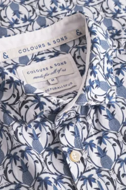 Hemden*Colours & Sons Hemd gemustert - Pineapples