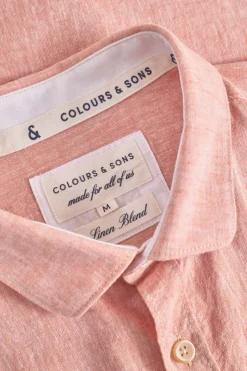 Hemden*Colours & Sons Hemd Leinen Blend - Clay