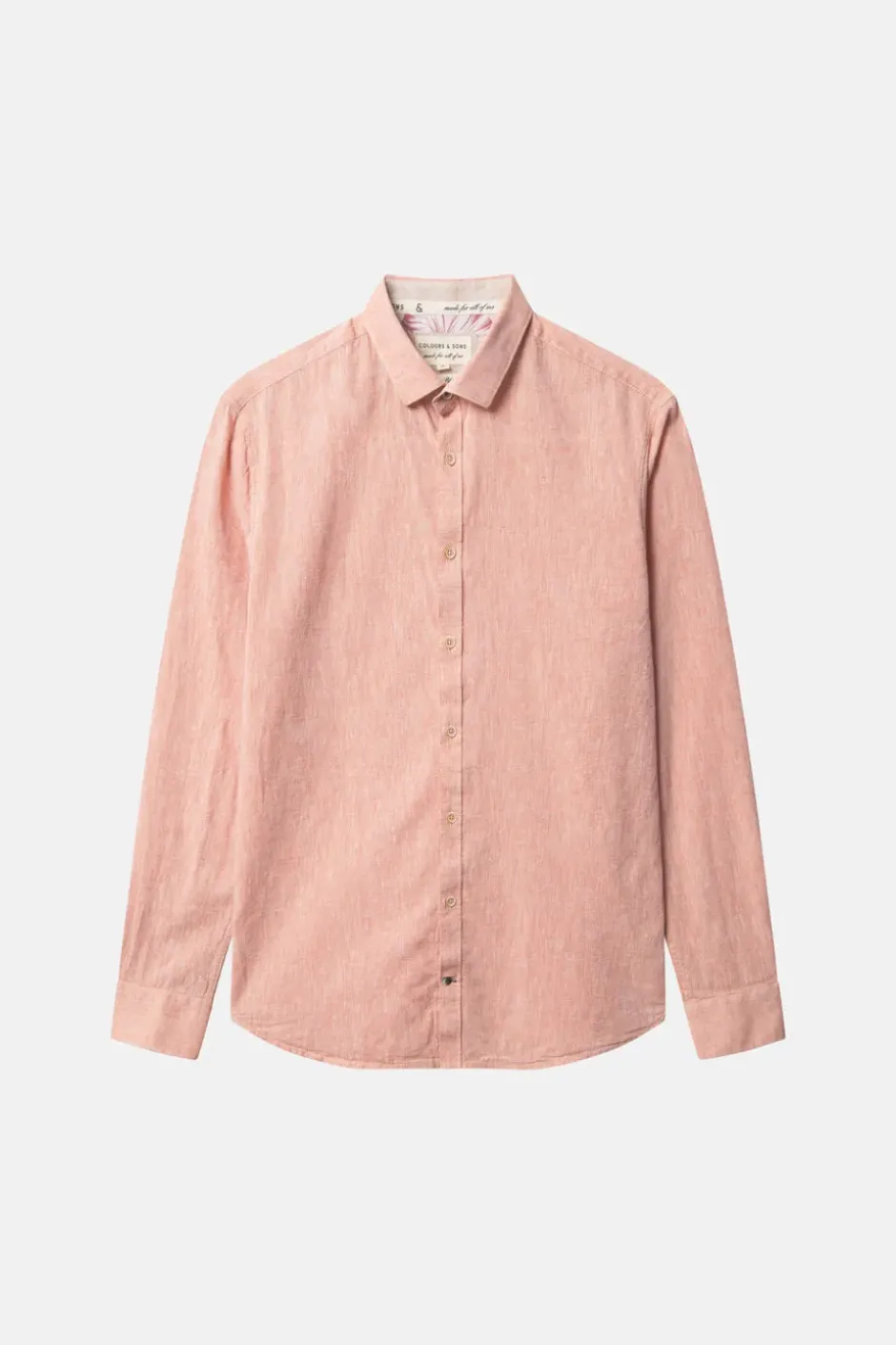 Hemden*Colours & Sons Hemd Leinen Blend - Sienna