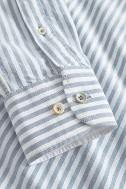 Hemden|Hemden*Colours & Sons Hemd Oxford Stripes - Sky Stripes
