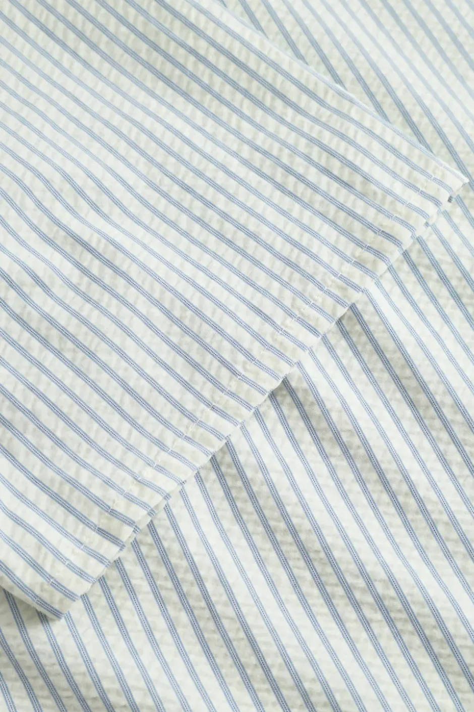 Hemden*Colours & Sons Hemd Seersucker Striped - Blue Stripes