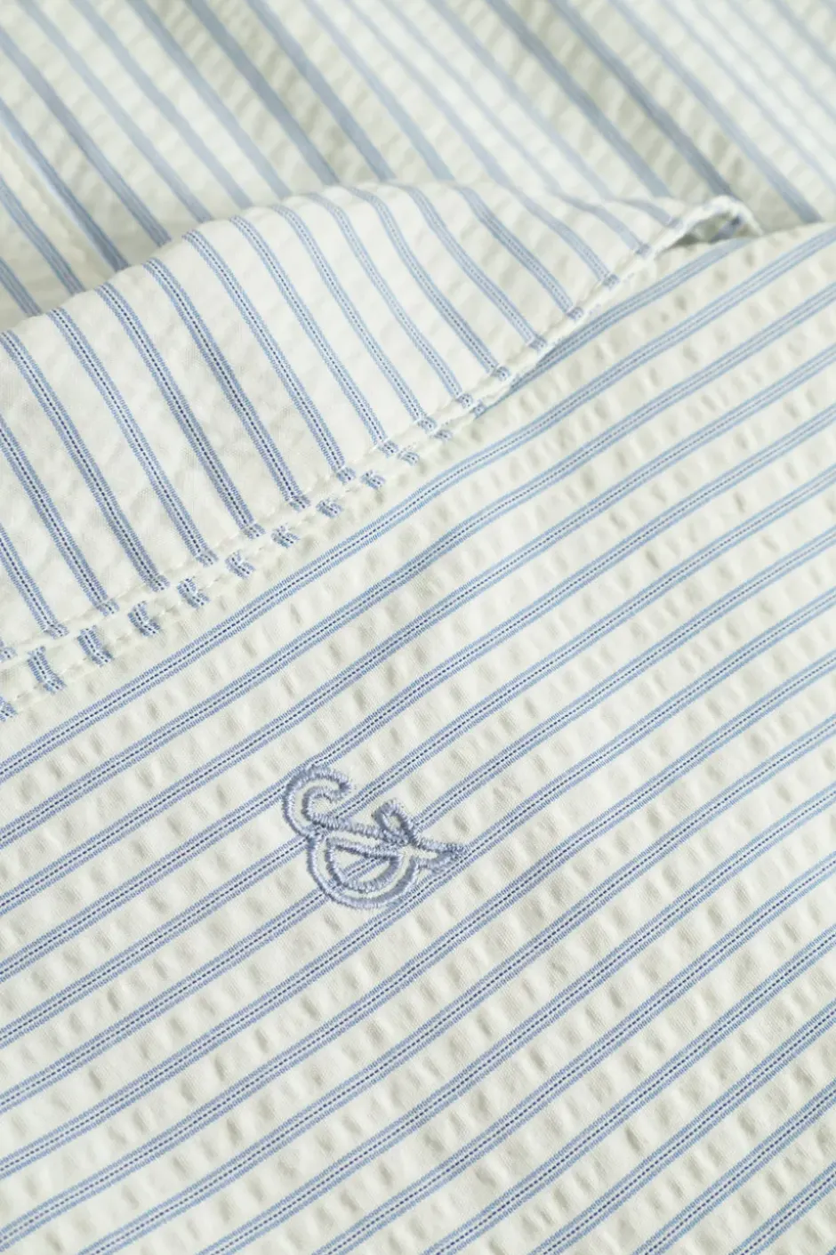 Hemden*Colours & Sons Hemd Seersucker Striped - Blue Stripes