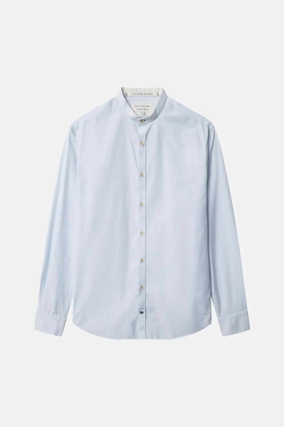 Hemden*Colours & Sons Hemd Stehkragen - Sky