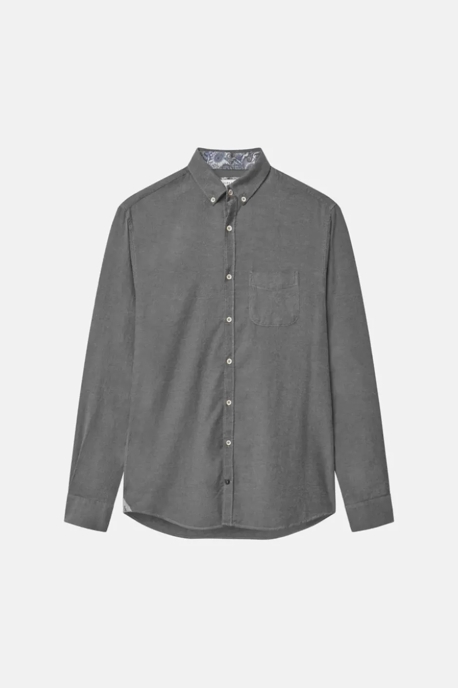 Hemden|Hemden*Colours & Sons Hemd Twill Basic - Anthracite