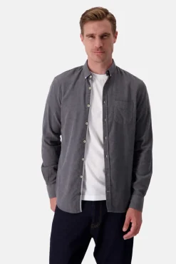 Hemden|Hemden*Colours & Sons Hemd Twill Basic - Anthracite