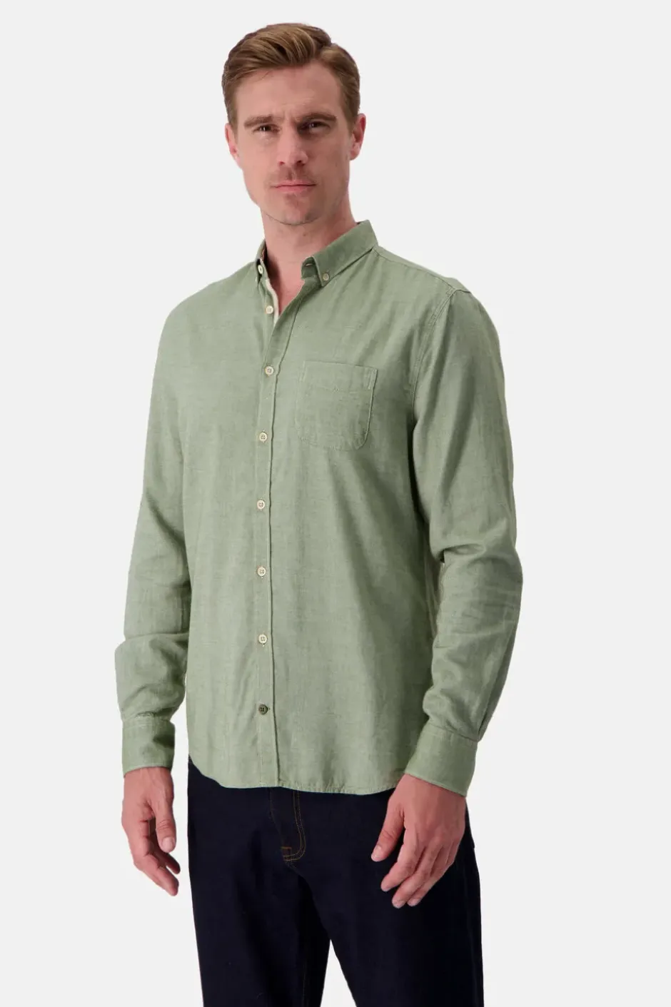 Hemden|Hemden*Colours & Sons Hemd Twill Basic - Clover