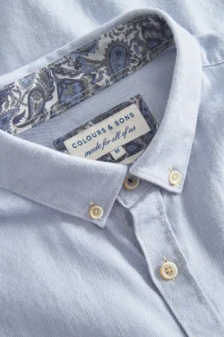 Hemden|Hemden*Colours & Sons Hemd Twill Basic - Lake