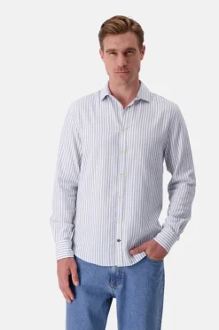 Hemden|Hemden*Colours & Sons Hemd Twill Basic - Lake Stripes