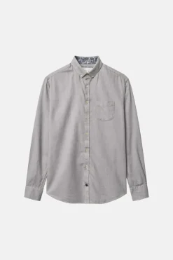 Hemden|Hemden*Colours & Sons Hemd Twill Basic - Silver
