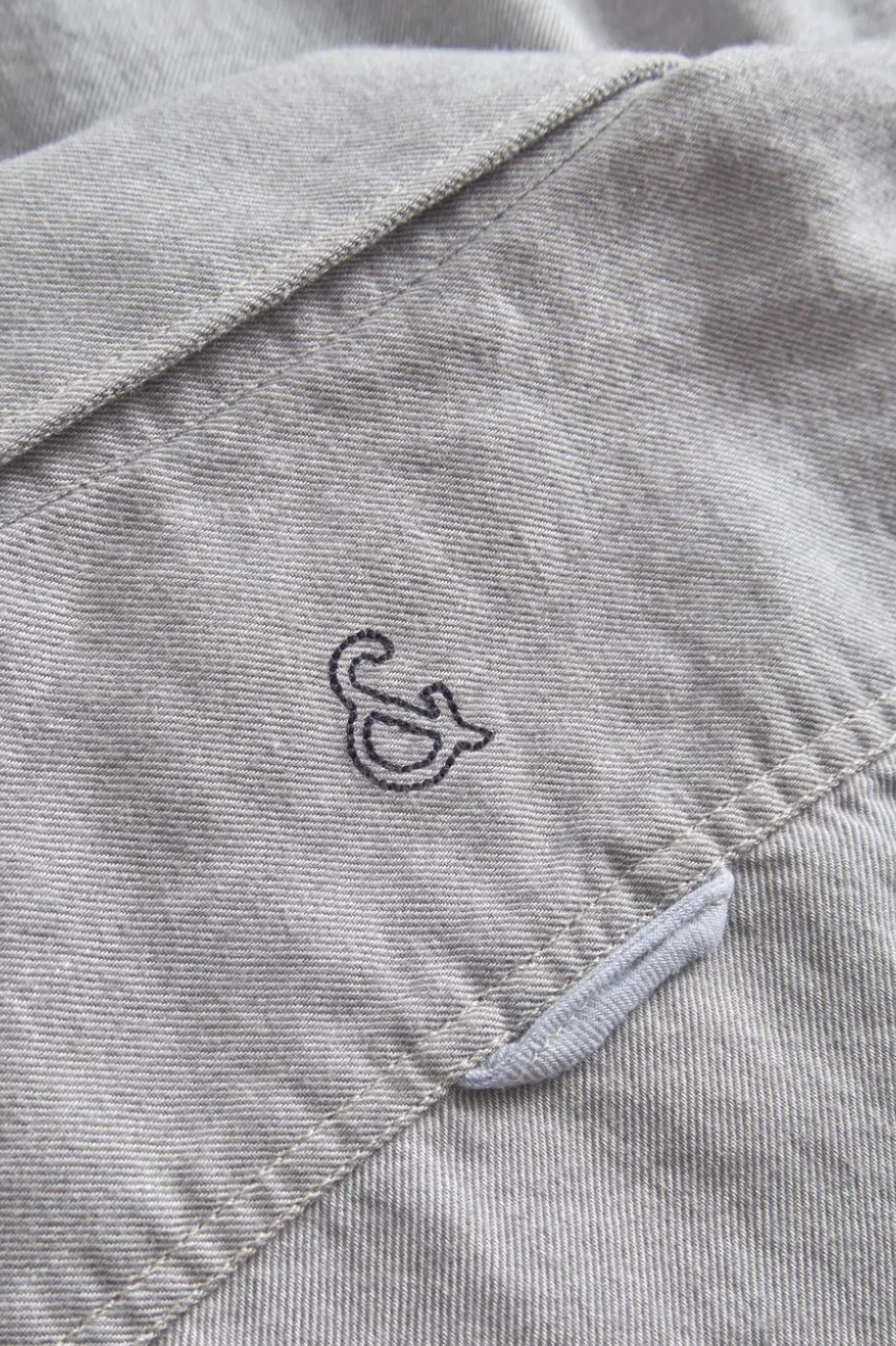 Hemden|Hemden*Colours & Sons Hemd Twill Basic - Silver