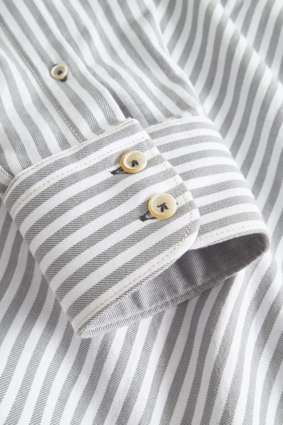 Hemden|Hemden*Colours & Sons Hemd Twill Basic - Silver Stripes