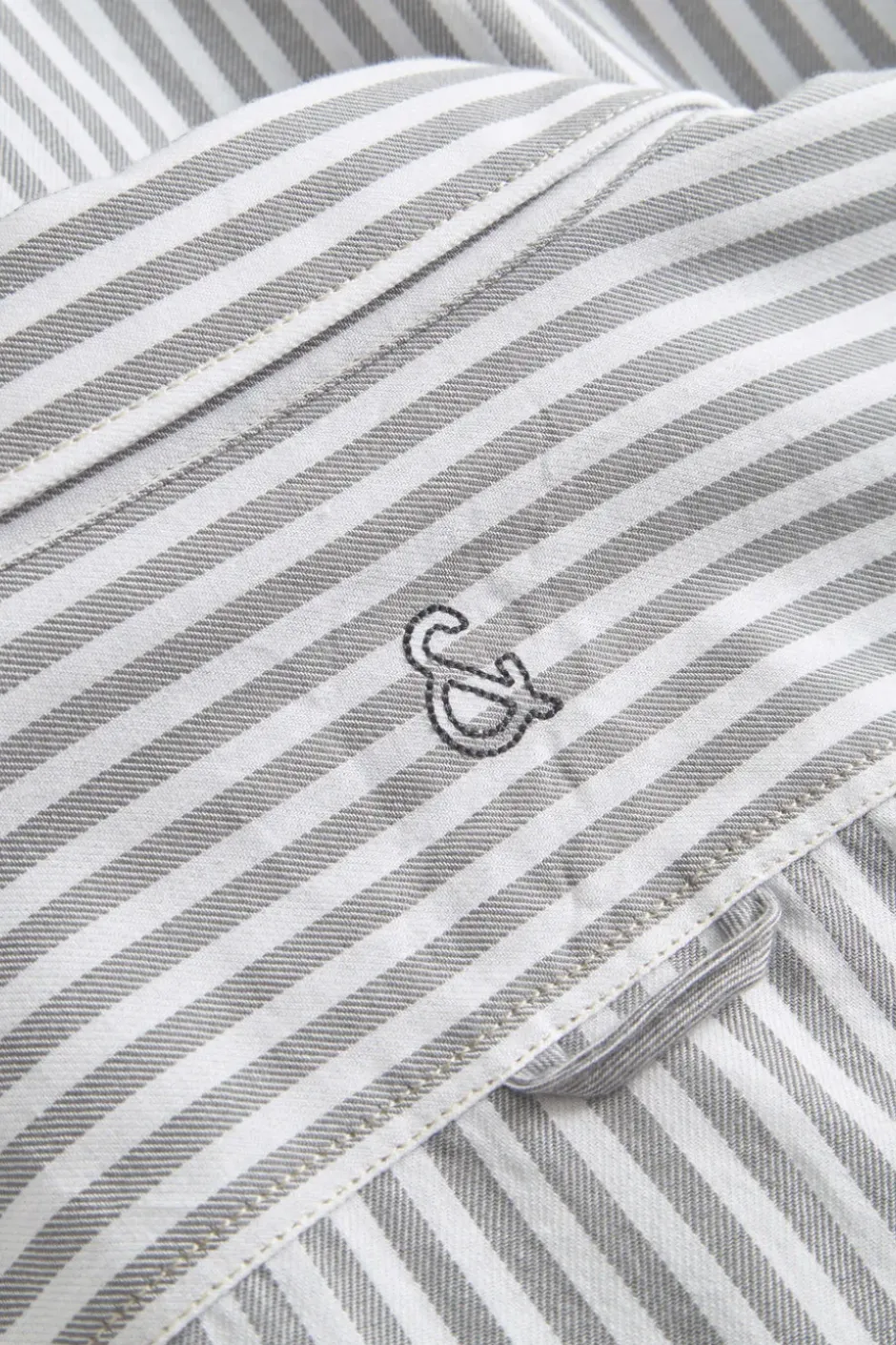 Hemden|Hemden*Colours & Sons Hemd Twill Basic - Silver Stripes