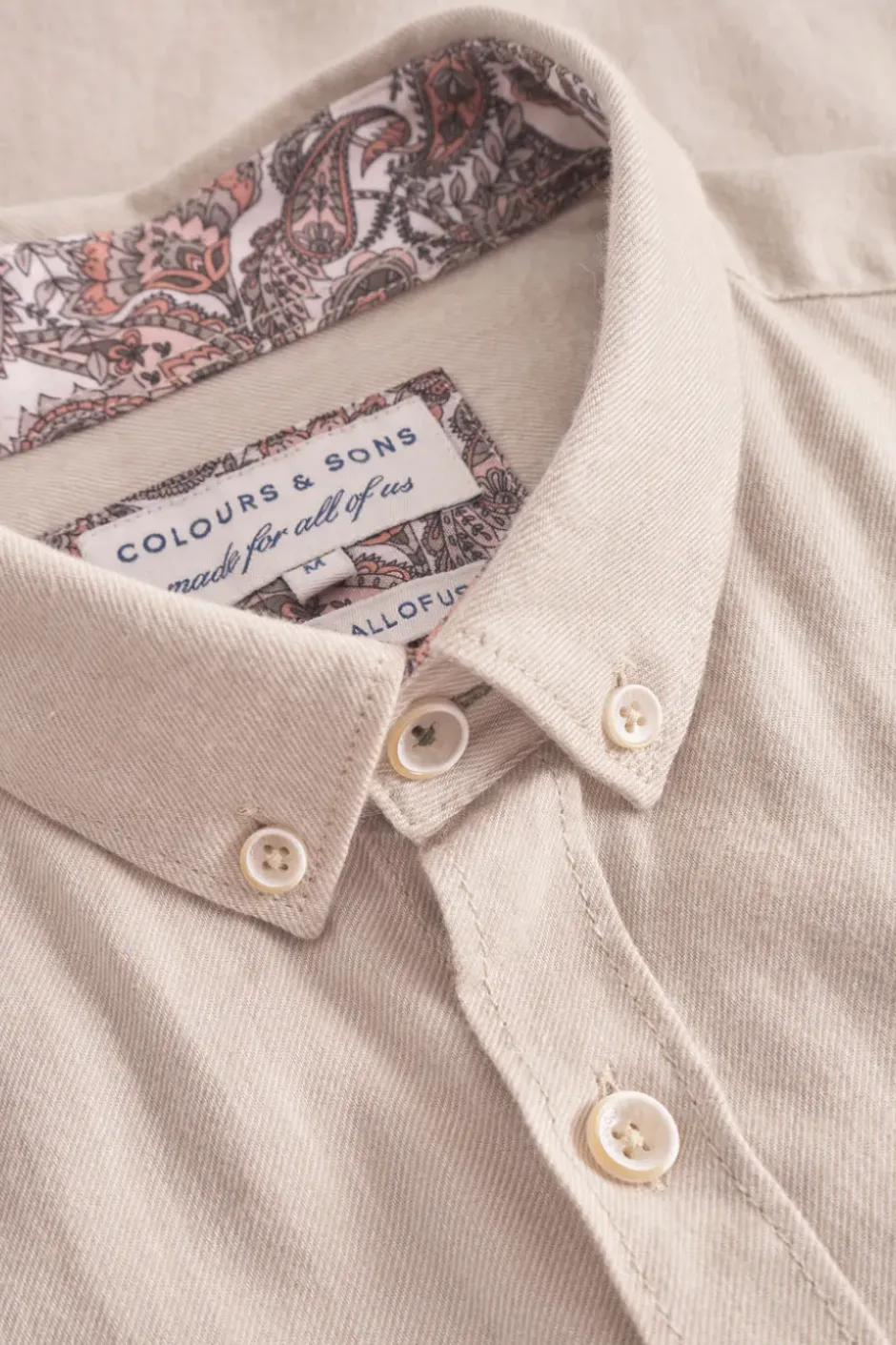 Hemden|Hemden*Colours & Sons Hemd Twill Basic - Tumbleweed