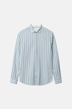 Hemden*Colours & Sons Linen Shirt striped - Kimono Stripes