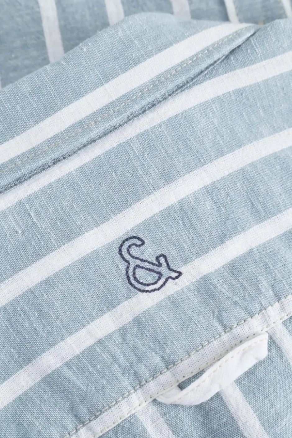 Hemden*Colours & Sons Linen Shirt striped - Kimono Stripes