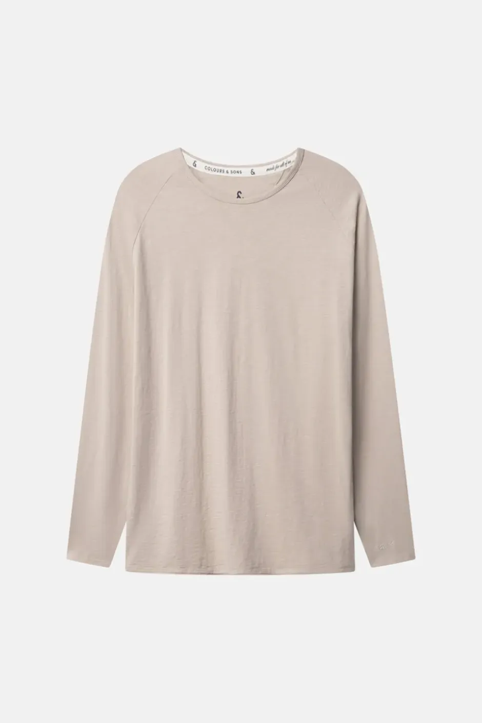 T-Shirts & Polos|Longsleeves*Colours & Sons Longsleeve Slub - Tent