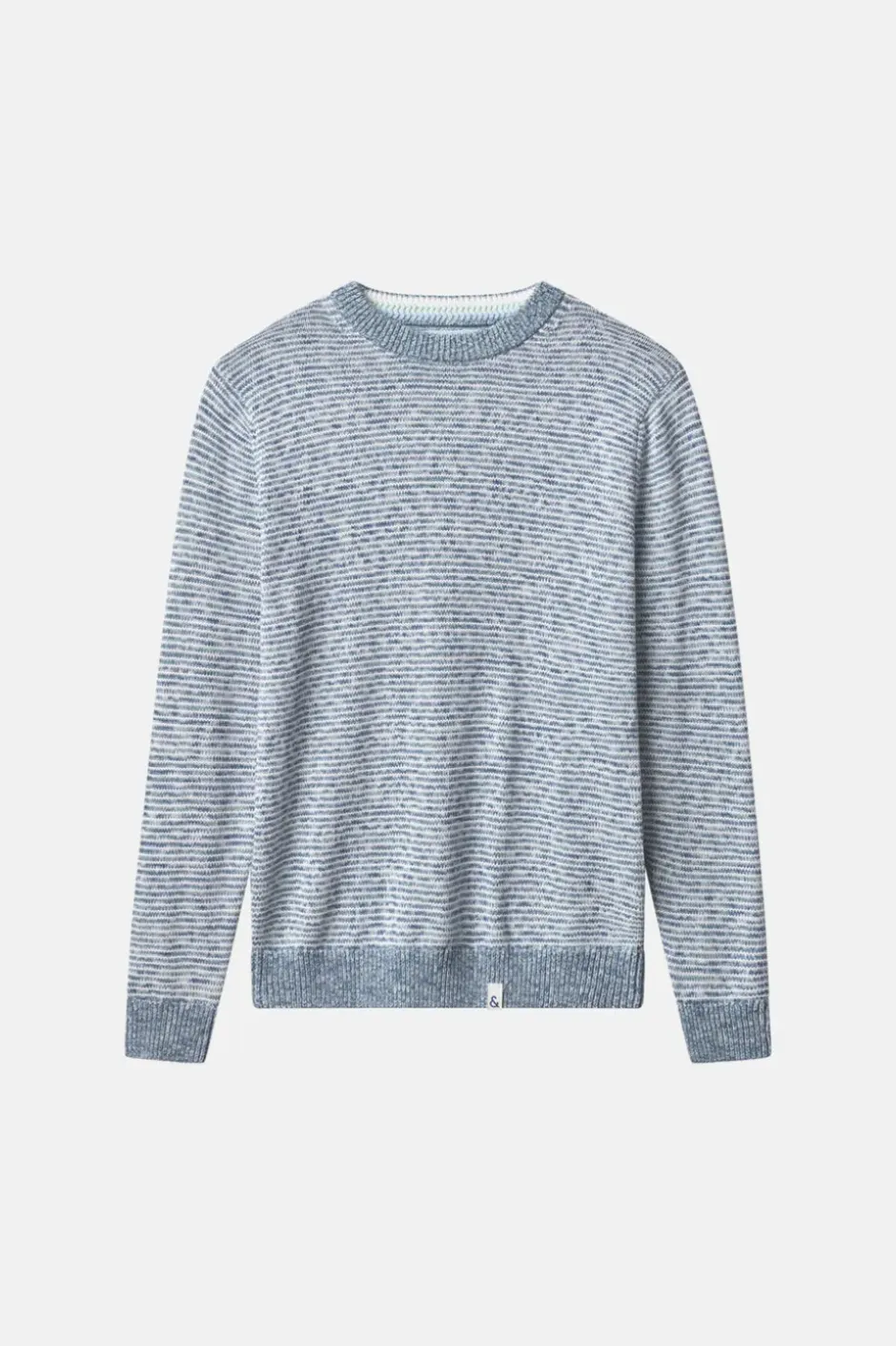 Pullover*Colours & Sons Mouliné Pullover - Dove Mouliné