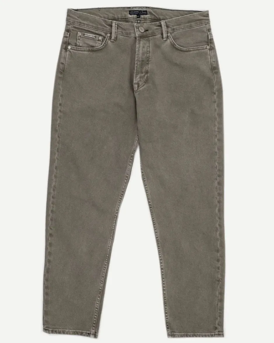 Jeans*Colours & Sons Natural Dye Denim - Olive
