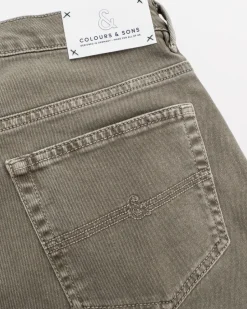 Jeans*Colours & Sons Natural Dye Denim - Olive