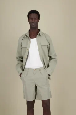 Hemden|Jacken*Colours & Sons Overshirt-Pocket - Matcha