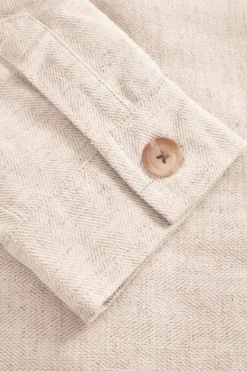Jacken*Colours & Sons Overshirt Shirt Linen Blend - Offwhite